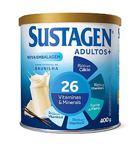 SUSTAGEN ADULTO - BAUNILHA - 400G