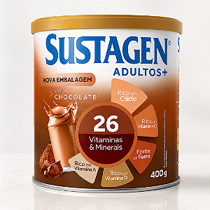 SUSTAGEN ADULTO+ SABOR CHOCOLATE - 400G