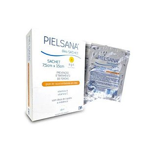 PIELSANA  OLEO SACHET - COMPRESSA EM RAYON AGE 7,5CM x 15CM 5ML