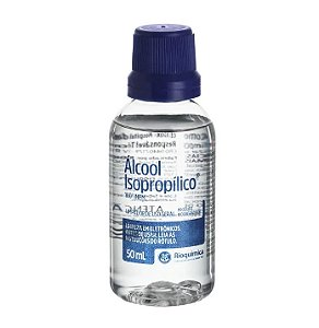 ALCOOL ISOPROPILICO 50ML SPRAY Rioquímica