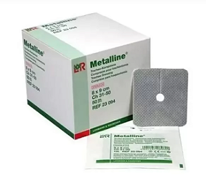 METALLINE CURATIVO ALUMINIZADO P/ TRAQUEOSTOMIA  8 X 9 C (1 unidade)