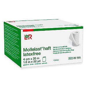 MOLLELAST HAFT LATEXFREE - BANDAGEM COESIVA 4 CM X 20 M