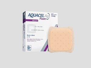 AQUACEL AG FOAM ADESIVO 10 X 10 (1und)