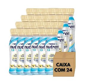 Kit com 24 unidades de Nutren 1.5 Baunilha 200ml