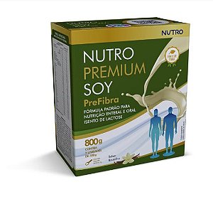 NUTROBOX PREMIUM SOY PREFIBRA 800g C/ 2 SACHES DE 400G