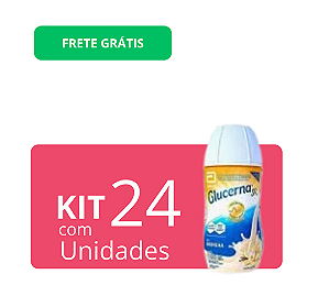 KIT C/24 UN Glucerna SR Baunilha 200ml