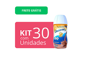 KIT C/ 30 UN Glucerna SR Chocolate 200ml