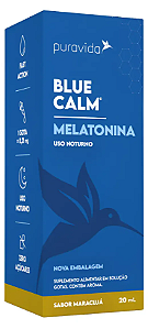 Blue Calm Melatonina 20ml Sabor Maracuja