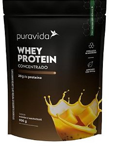 Whey Protein Concentrado Manga E Maracuja 900g