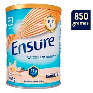 Ensure Pó Baunilha 850g - Suplemento alimentar