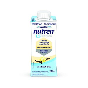 Nutren 1.5 Baunilha Nestlé 200ml - suplemento nutricional