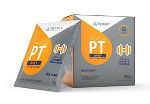 Protein PT  Whey - Caixa com 10 sachês de 15g