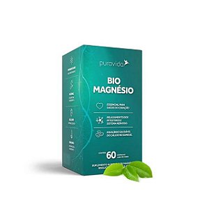 Bio Magnesio Puravida 60cps de 1200mg