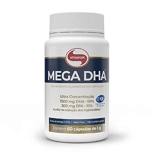 Mega DHA Vitafor 60cps de 1g