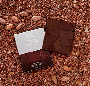 Barra Chocolate 70% Diet Nugali 40g