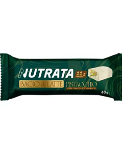 Nutrata Bacio Di Latte Sabor Pistache Com Chocolate Branco 40g