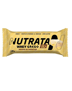 Nutrata Whey Grego Sabor Mousse de Maracujá 40g