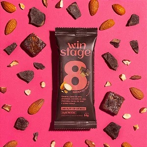 WinStage Sabor Chocolate Com Amêndoas 54g