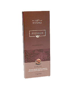Barra de Chocolate Avelã 45% Nugali 100g