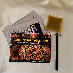 kit para fazer pêssankas - Compacto (Descoberta)