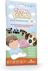 Adesivos Indicadores de Febre Termo Friends