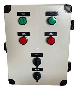 Painel Quadro Comando Bombas 220v Cisterna E Caixa