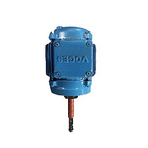MOTOR ELÉTRICO VOGES TRIFÁSICO 1 CV BAIXA ROTAÇÃO 6 POLOS
