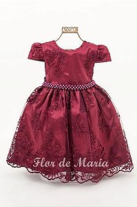 Vestido Infantil Social Daminha Princesa Sofia Aniversário