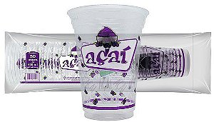 Copo Descartavel 500ml Personalizado Açai 1000 Unidades