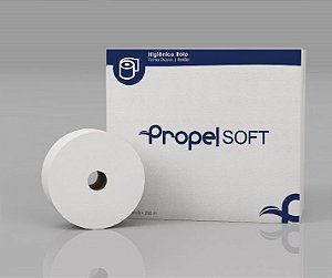 Papel Higiênico Rolão Folha Dupla 30gr Soft 8x250 Unidades
