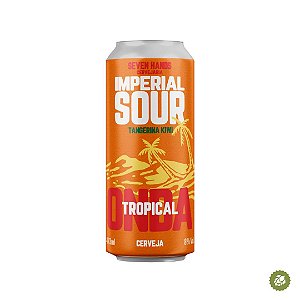 Cerveja Seven Hands Onda Tropical Imperial Sour - Lata 473ml
