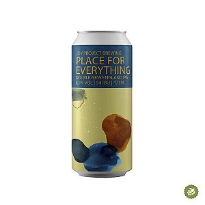 Cerveja Joy Project Place For Everything Double New England IPA - Lata 473ml