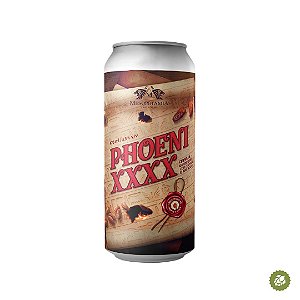 Cerveja Mesopotamia Phoenixxxx Belgian Quadrupel com Tâmara, Amêndoa, Coco e Maple - Lata 473ml