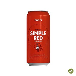 Cerveja Everbrew Simple Red English IPA - Lata 473ml