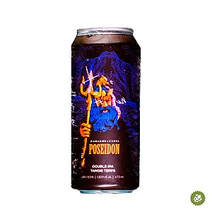 Cerveja Under Tap Brewing Poseidon Double West Cost IPA - Lata 473ml