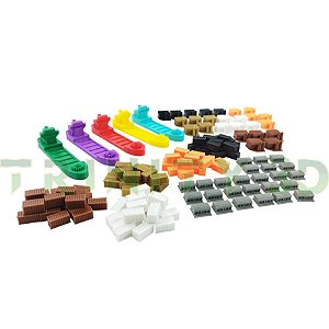 Kit de miniaturas tokens 3d para Container Board Game