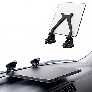 Suporte para Antena Starlink Mini Carro Painel 2 ventosas premium + Adesivo