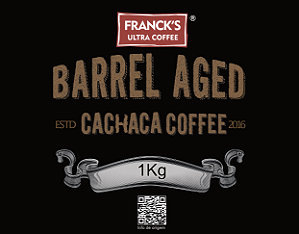 1Kg de café maturado em barril de cachaça de amburana