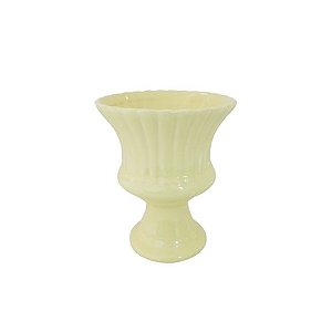 VASO ESPANHA PEQUENO PORCELANA AMARELO CANDY