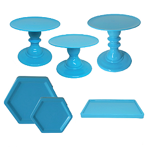 Kit Festa Mosaico Tiffany Peças Decorativas Só Boleiras