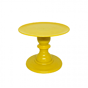 Kit Festa Mosaico Amarelo Gema Peças Decorativas Só Boleiras
