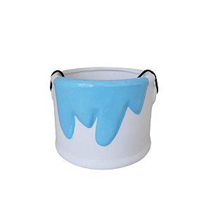 VASO BALDE DE TINTA ALCA CORDA AZUL BEBE