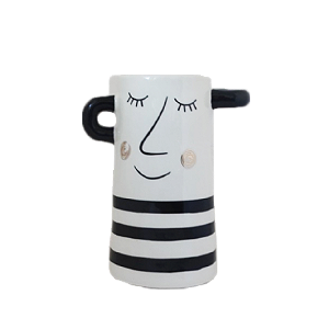 VASO FACE CERAMICA