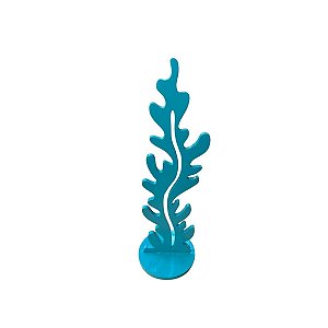 Alga Mdf Mod 2 Médio Verde Água Decorativo Festa Cenário