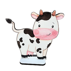 Display Adesivo Fazendinha Vaquinha Decoração Festas MDF