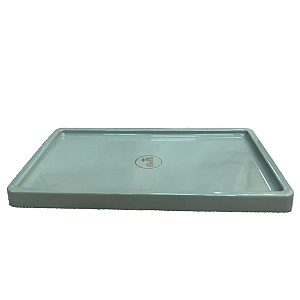 Bandeja Mosaico Retangular Festa Só Boleiras Verde Menta