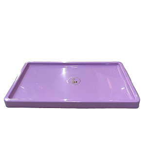 Bandeja Mosaico Retangular Festa Só Boleiras Lilás