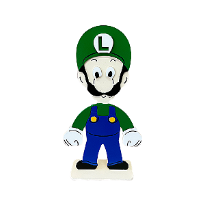 Display MDF 3D Encanador Verde Decorativo Festa Games