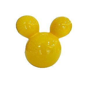 CABECA MICKEY CERAMICA AMARELO