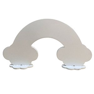 Arco Iris MDF Com Base Candy Color Decoração Mesa Festas